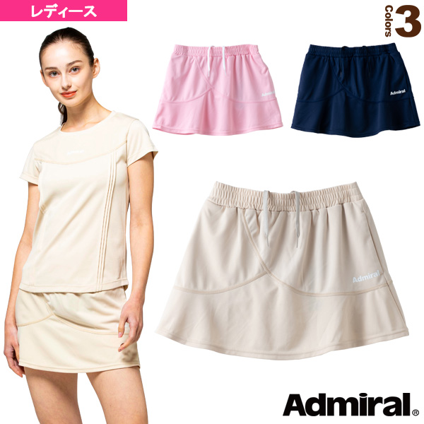 Admiral テニスウェアレディース シャツ、スコート