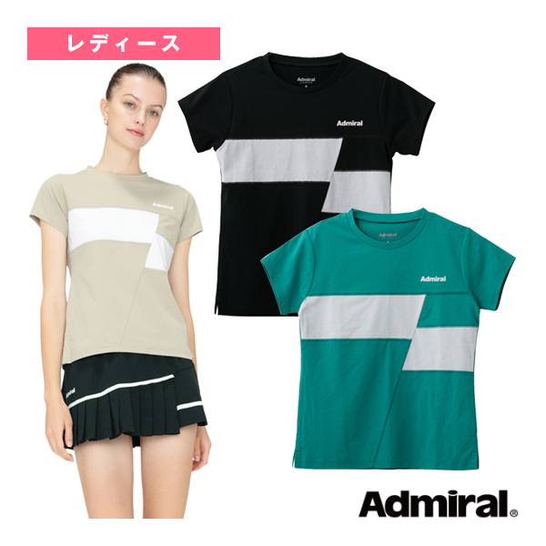 豪華で新しい アドミラル(Admiral)グラフィックTシャツとスコートの 