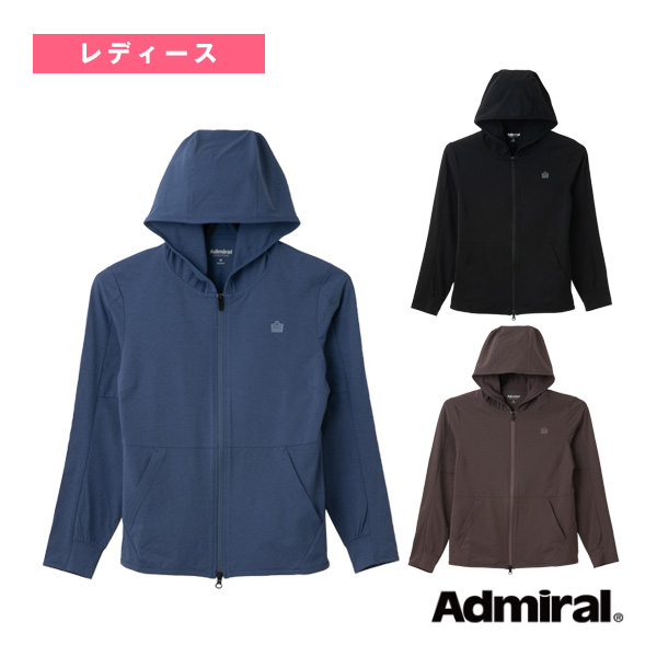 ADMIRAL ATHLETIC カットソージップフーディパーカー ADMIRAL ATHLETIC カットソージップフーディパーカー