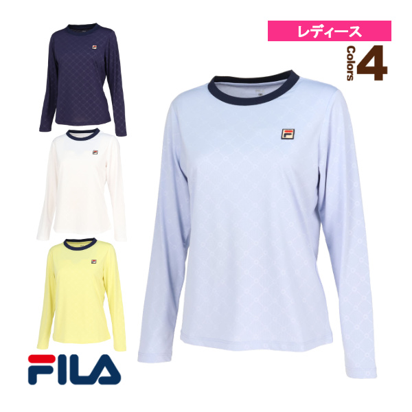 無料配達 フィラ FILA ロングスリーブTシャツ VL2602 レディース XL