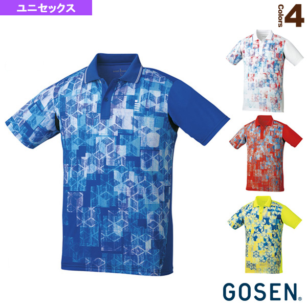 [ゴーセン ウェア（メンズ/ユニ）]ゲームシャツ／ユニセックス（T1800）