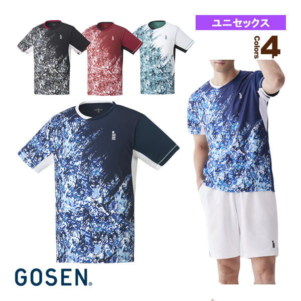 GOSENゲームシャツ 半袖Ｔシャツ テニスウェア バドミントン メンズL