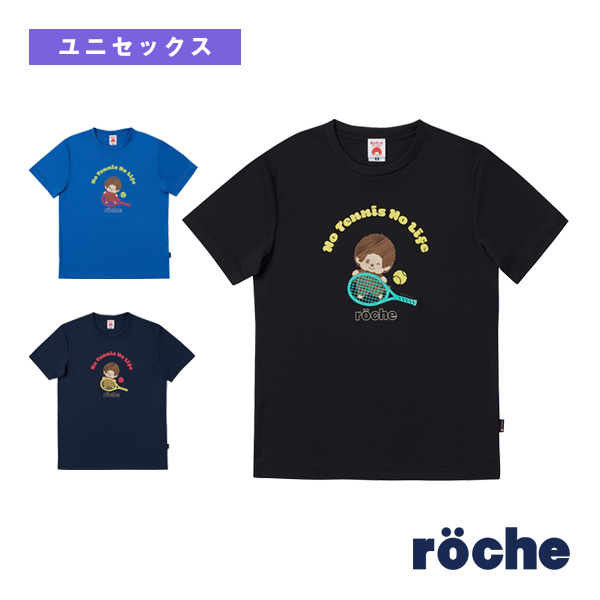 [ローチェ（roche） ウェア（メンズ/ユニ）]モンチッチrocheコラボTシャツ／ユニセックス（M0071）