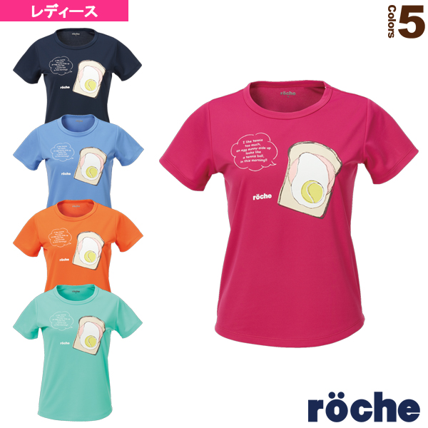 テニスクラシック オンラインストア | [ローチェ（roche） ウェア（レディース）]プラクティスTシャツ／レディース（RG491）