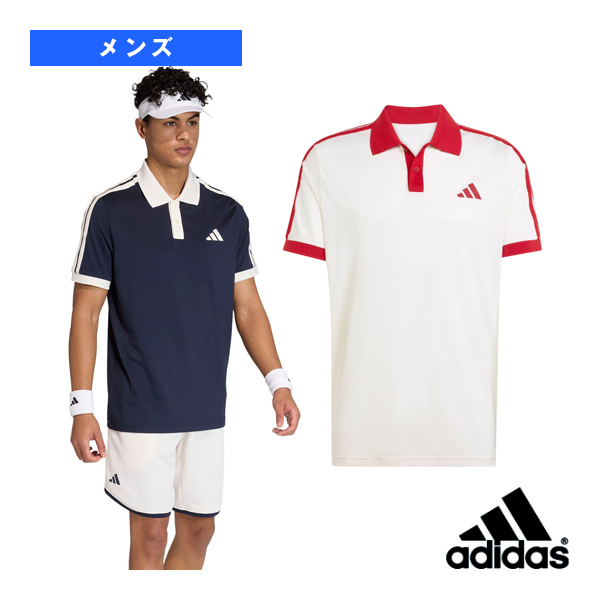 [アディダス ウェア（メンズ/ユニ） ]テニスヘリテージ半袖ポロシャツ TENNIS ヘリテージ S／S ポロシャツ メンズ CU591