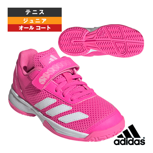 [アディダス シューズ ]コートフラッシュ COURT FLASH K CF C オールコート ジュニア JR4428