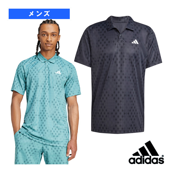 [アディダス ウェア（メンズ/ユニ） ]テニスクラブグラフィックポロシャツ TENNIS CLUB グラフィックポロシャツ メンズ JUS35