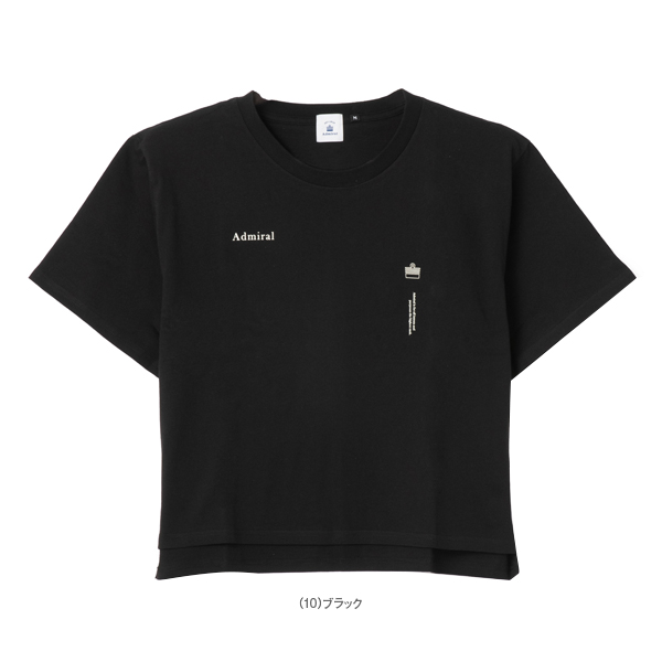 アドミラル(Admiral) ウェア（レディース） ]スリット入ビッグTシャツ