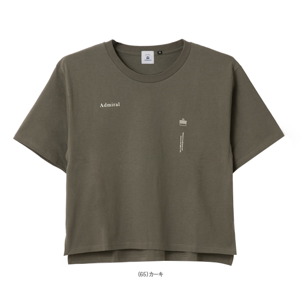 アドミラル(Admiral) ウェア（レディース） ]スリット入ビッグTシャツ