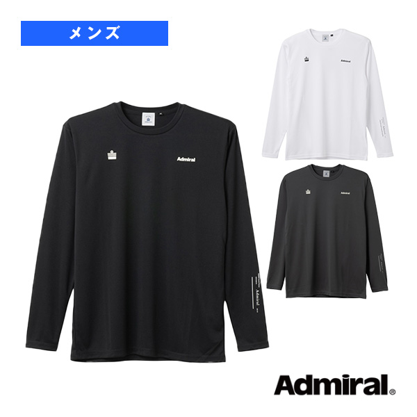 [アドミラル(Admiral) ウェア（メンズ/ユニ） ]ドライシルキーロングスリーブTシャツ メンズ ANMA505