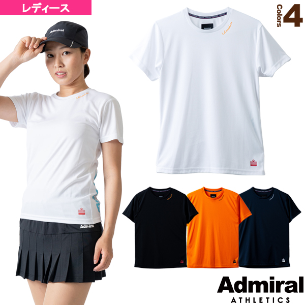 [アドミラル(Admiral) ウェア（レディース）]ロゴアートTシャツ／レディース（ATLA106）