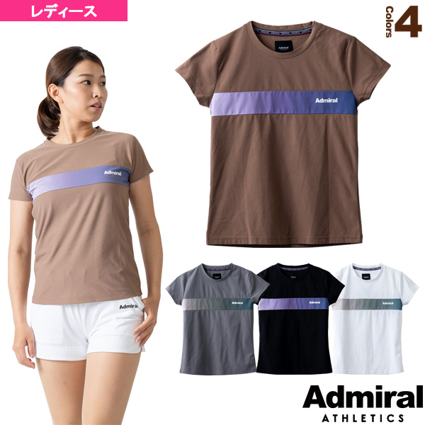 [アドミラル(Admiral) ウェア（レディース）]フロントラインTシャツ／レディース（ATLA126）