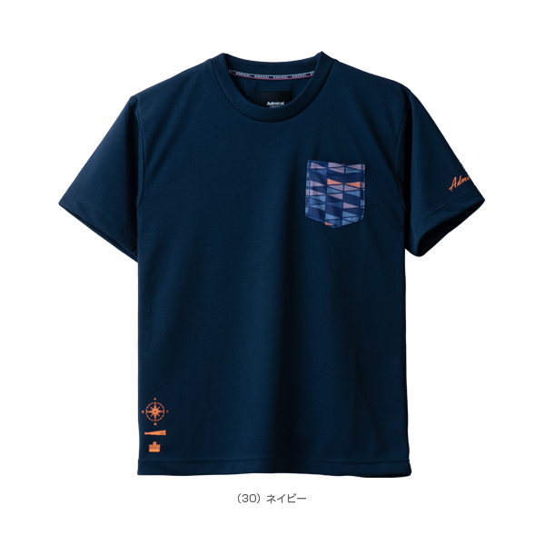 [アドミラル(Admiral) ウェア（レディース）]グラフィックポケットTシャツ／レディース（ATLA141）