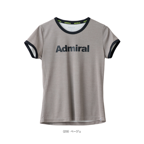 [アドミラル(Admiral) ウェア（レディース）]ミックスプラクティスTシャツ／レディース（ATLA169）