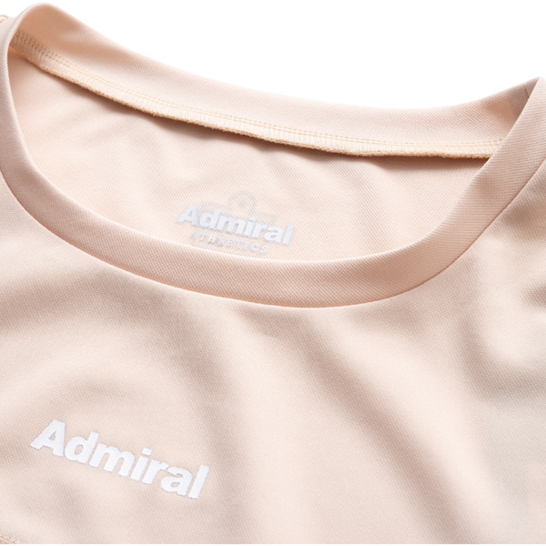 [アドミラル(Admiral) ウェア（レディース）]フロントピンタックTシャツ／レディース（ATLA217）