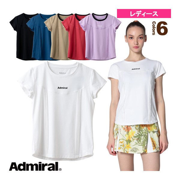 [アドミラル(Admiral) ウェア（レディース）]フロントピンタックゲームTシャツ／レディース（ATLA314）