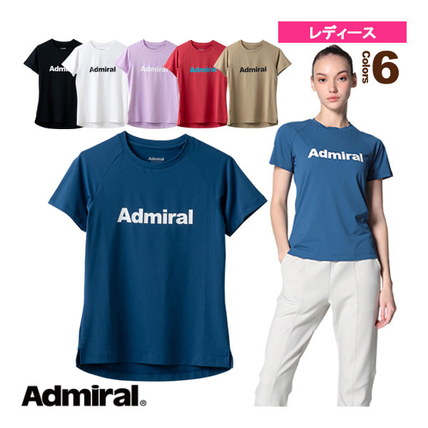 [アドミラル(Admiral) ウェア（レディース）]ミニマルビックロゴTシャツ／レディース（ATLA315）
