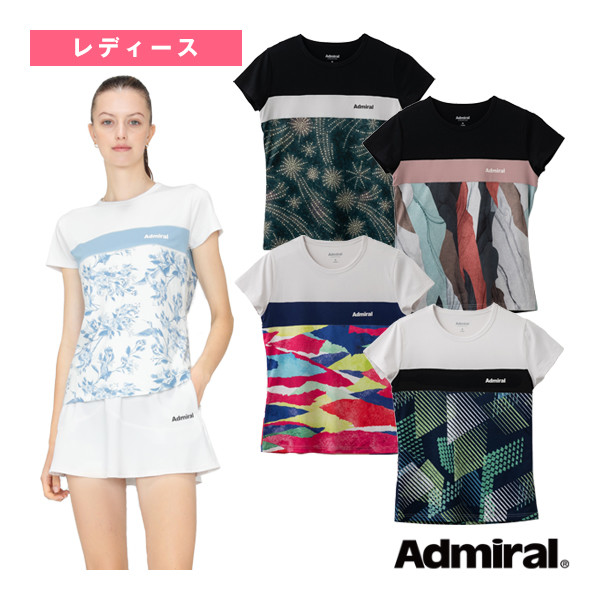 [アドミラル(Admiral) ウェア（レディース）]フロントライングラフィックTシャツ／レディース（ATLA401）