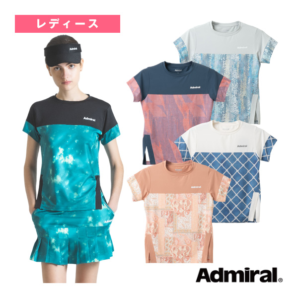 [アドミラル(Admiral) ウェア（レディース）]メインブロックグラフィックTシャツ レディース ATLA501