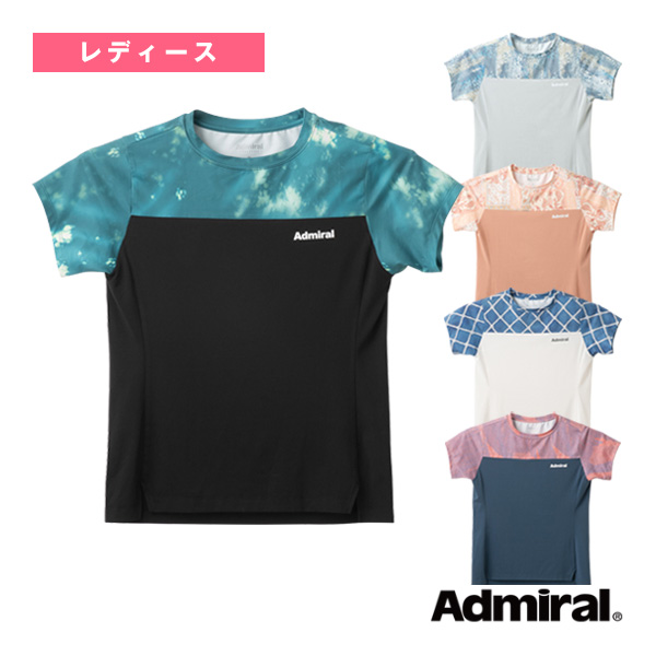 [アドミラル(Admiral) ウェア（レディース）]スリットヘムグラフィックTシャツ レディース ATLA502