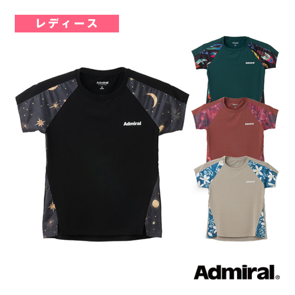 [アドミラル(Admiral) ウェア（レディース） ]ラグランスリーブグラフィックTシャツ レディース ATLA533