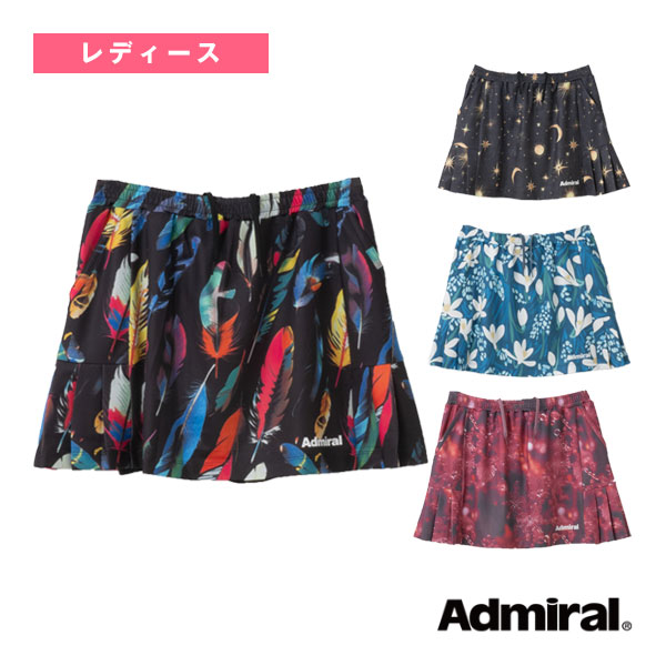 [アドミラル(Admiral) ウェア（レディース） ]サイドヘムプリーツグラフィックスコート レディース ATLA535