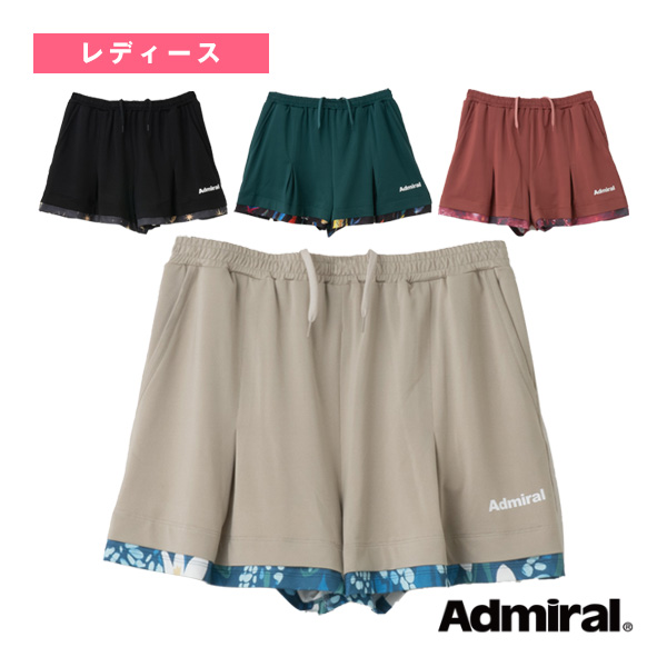 [アドミラル(Admiral) ウェア（レディース） ]タックフレアグラフィックヘムショーツ レディース ATLA537