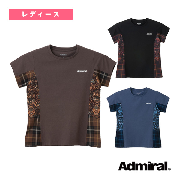 [アドミラル(Admiral) ウェア（レディース） ]サイドフレアアソートグラフィックTシャツ レディース ATLA550