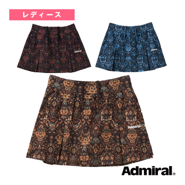[アドミラル(Admiral) ウェア（レディース） ]ダマスクタックプリーツスコート レディース ATLA553