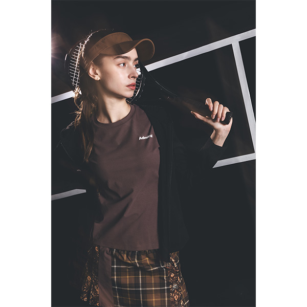 アドミラル(Admiral) ウェア（レディース） ]カットソージップフーディ