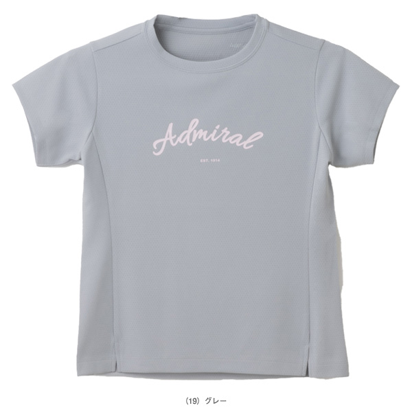 Admiral レディース Tシャツ Lサイズ アドミラル Admiralテニスウェア レディス ベーシックTシャツ