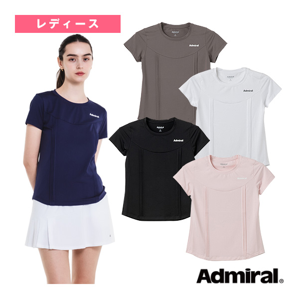 [アドミラル(Admiral) ウェア（レディース） ]フロントピンタックTシャツ レディース ATLA609