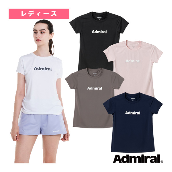 [アドミラル(Admiral) ウェア（レディース） ]ミニマムロゴプラクティスTシャツ レディース ATLA610
