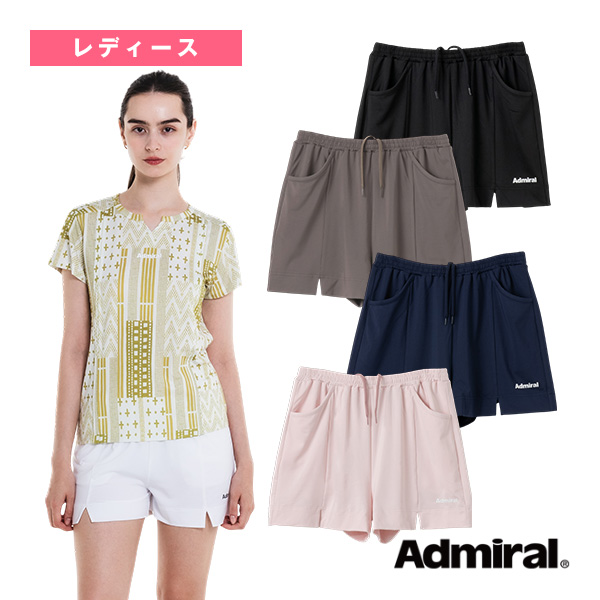 [アドミラル(Admiral) ウェア（レディース） ]センタースリットショーツ レディース ATLA614