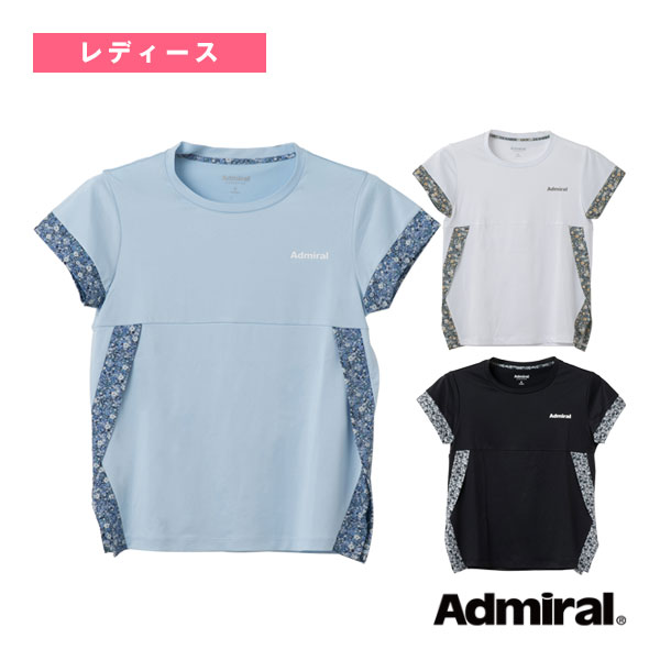 リバティプリントサイドスリットTシャツ レディース ATLA619