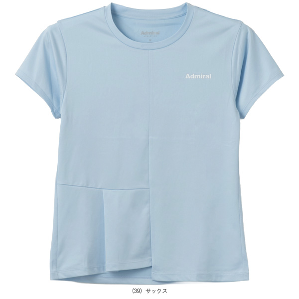 アドミラル(Admiral) ウェア（レディース） ]ワンサイドタックTシャツ