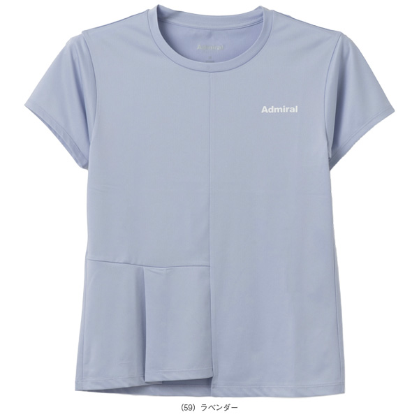 アドミラル(Admiral) ウェア（レディース） ]ワンサイドタックTシャツ