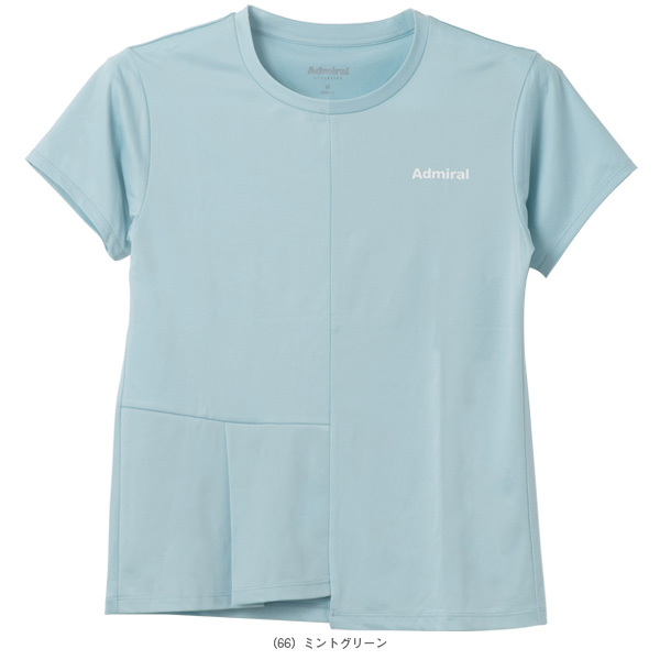 アドミラル(Admiral) ウェア（レディース） ]ワンサイドタックTシャツ
