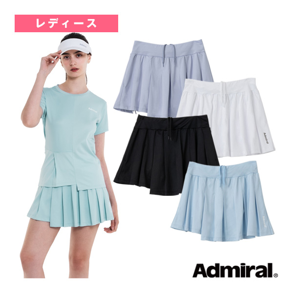 [アドミラル(Admiral) ウェア（レディース） ]アシメヘムプリーツスコート レディース ATLA626