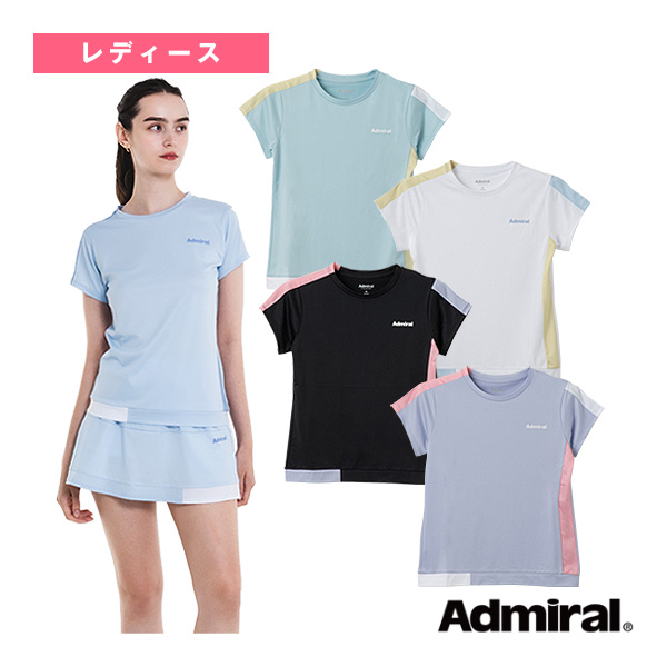 [アドミラル(Admiral) ウェア（レディース） ]カラーアソートブロッキングTシャツ レディース ATLA628