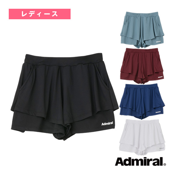 [アドミラル(Admiral) ウェア（レディース） ]サイドレイヤードフレアショーツ レディース ATLA649