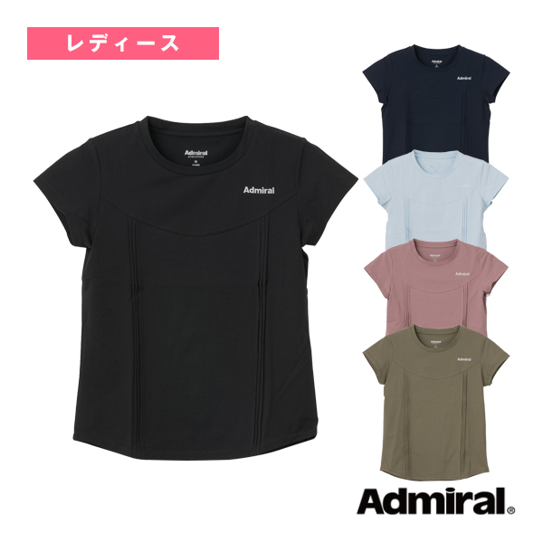 [アドミラル(Admiral) ウェア（レディース） ]ピケサッカーピンタックTシャツ レディース ATLA661