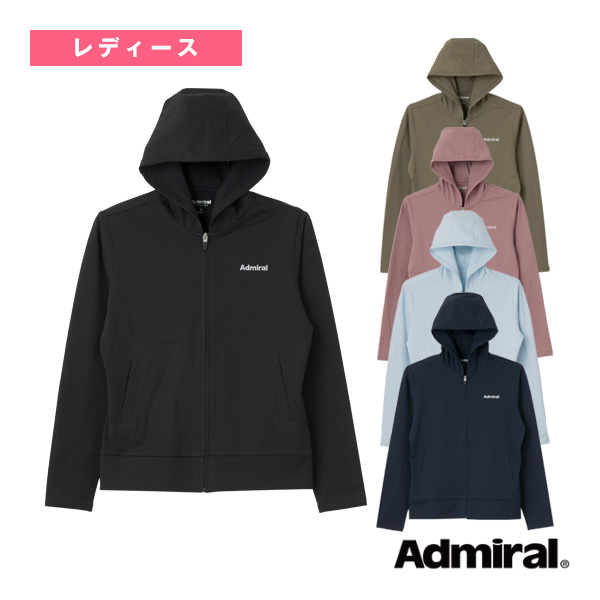 [アドミラル(Admiral) ウェア（レディース） ]ピケサッカージップパーカー レディース ATLA666