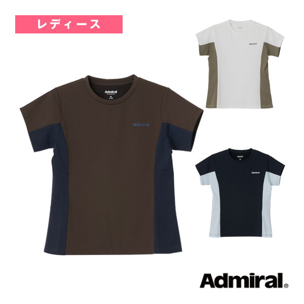 [アドミラル(Admiral) ウェア（レディース） ]サイドフレアバイカラーTシャツ レディース ATLA667