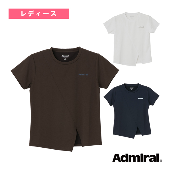 [アドミラル(Admiral) ウェア（レディース） ]アシンメトリースリットTシャツ レディース ATLA668