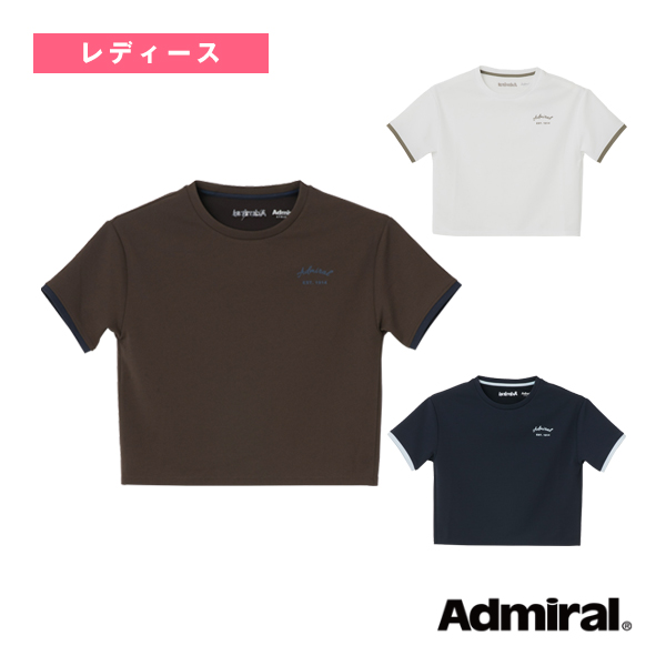 [アドミラル(Admiral) ウェア（レディース） ]クロップド丈Tシャツ レディース ATLA669