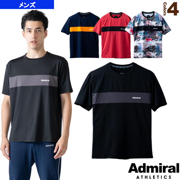 [アドミラル(Admiral) ウェア（メンズ/ユニ）]フロントラインTシャツ／メンズ（ATMA102）