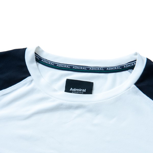 [アドミラル(Admiral) ウェア（メンズ/ユニ）]ネックスイッチグラフィックTシャツ／メンズ（ATMA124）