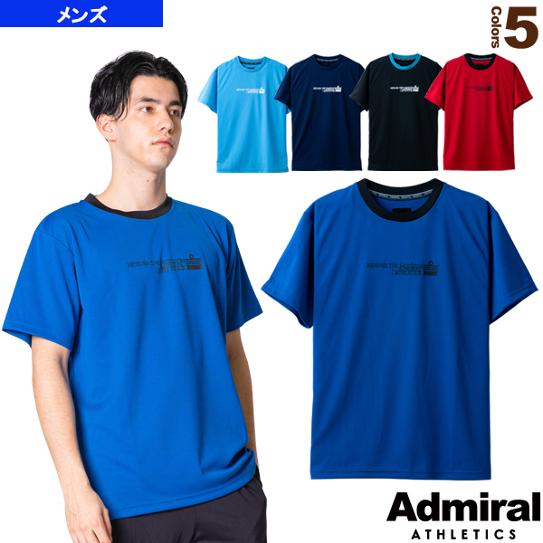 [アドミラル(Admiral) ウェア（メンズ/ユニ）]マッピングロゴTシャツ／メンズ（ATMA128）