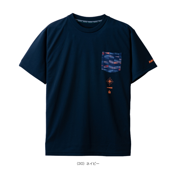 [アドミラル(Admiral) ウェア（メンズ/ユニ）]グラフィックポケットTシャツ／メンズ（ATMA129）